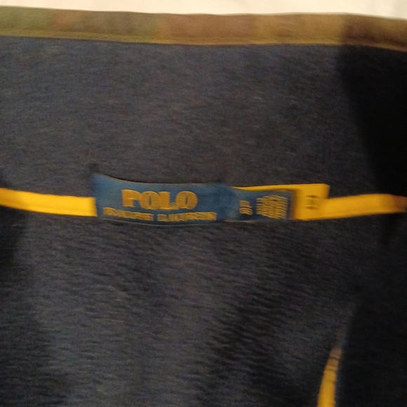 Polo Ralph Lauren Navy and Olive Pullover - Picture 4 of 7